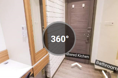 Yesinn Studio LW86 -Single bed with private washingroom, desk, wardrobe, fridge, TV and aircon. 24hrs security guard and 24hrs CCTV, lift access. Sharing Kitchen in the public area. Quite and safe.